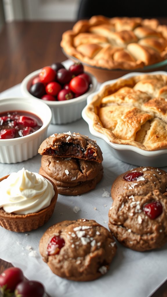 delightful holiday dessert pairings