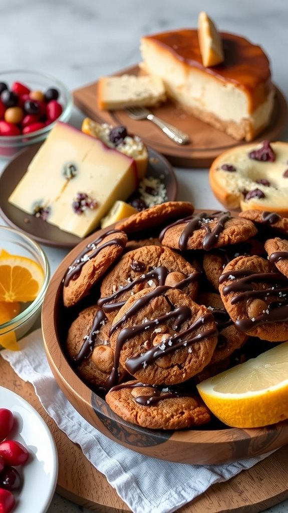 desserts and savory pairings