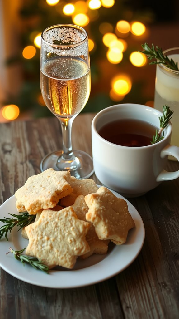 elevate cookies with drinks