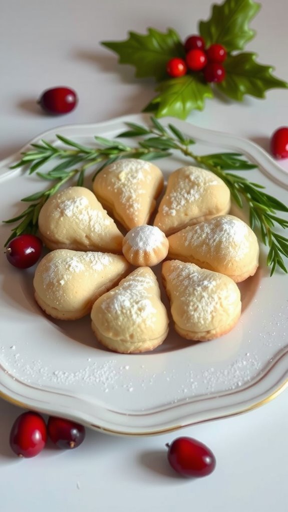 elevate shortbread cookie presentation