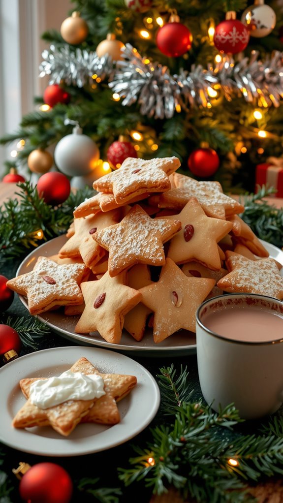 festive almond flavored cookies