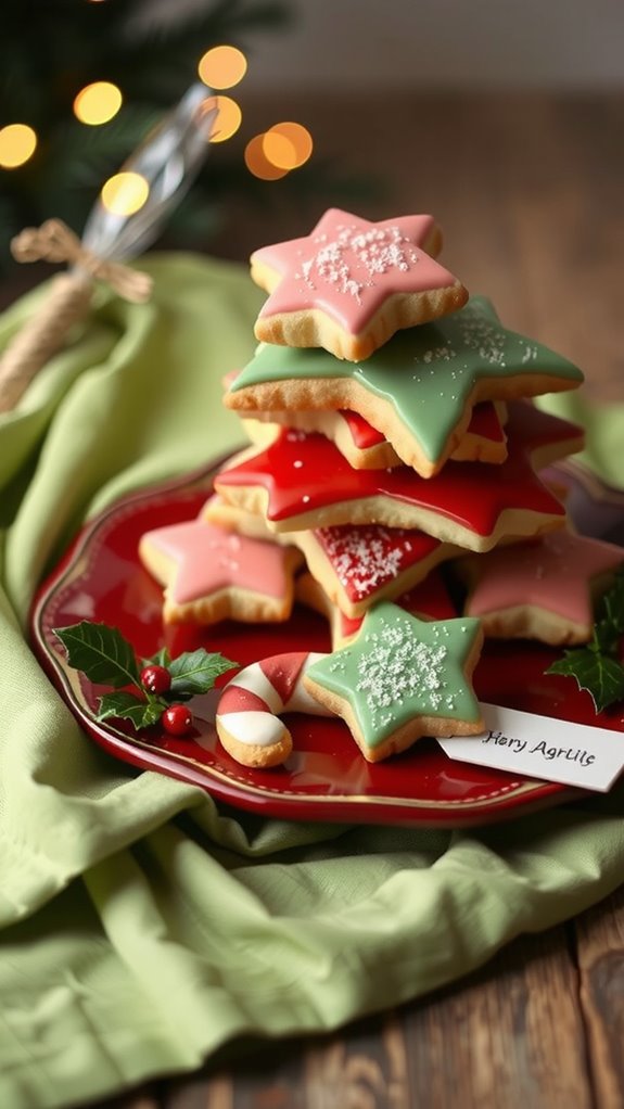 festive cookie presentation ideas