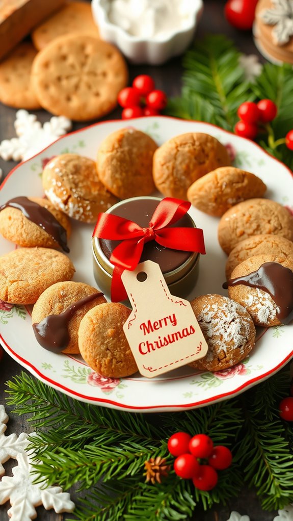 festive cookie presentation ideas