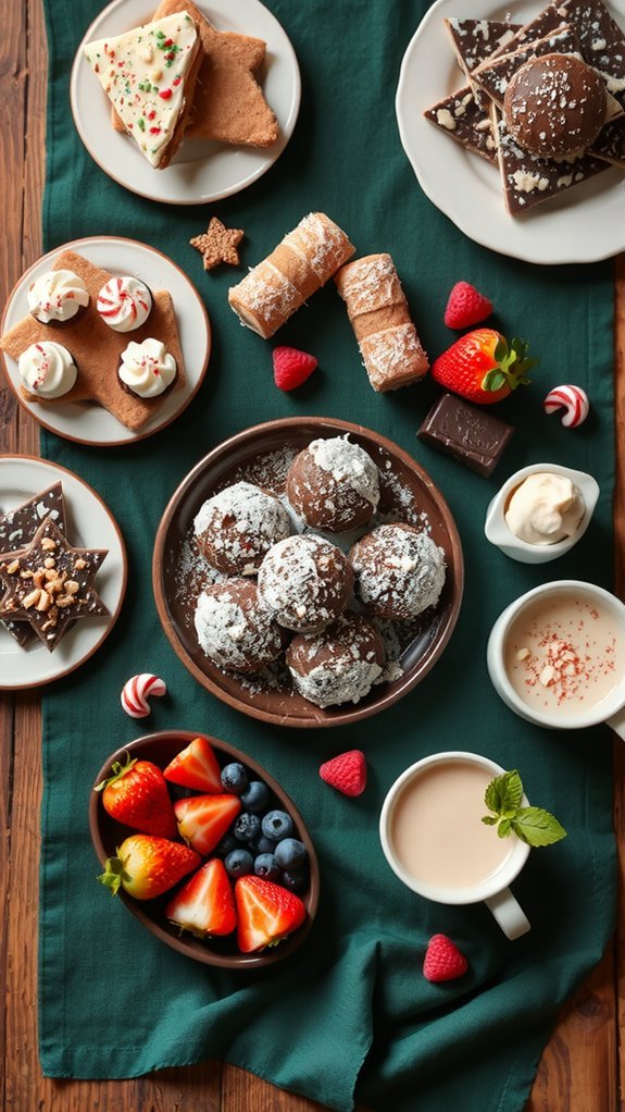 festive dessert pairing ideas