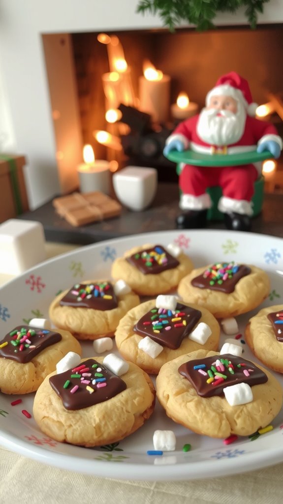 festive s mores cookie delight