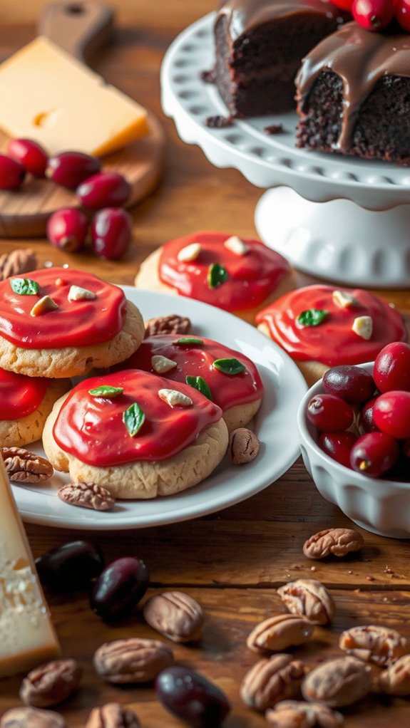 festive treats and pairings