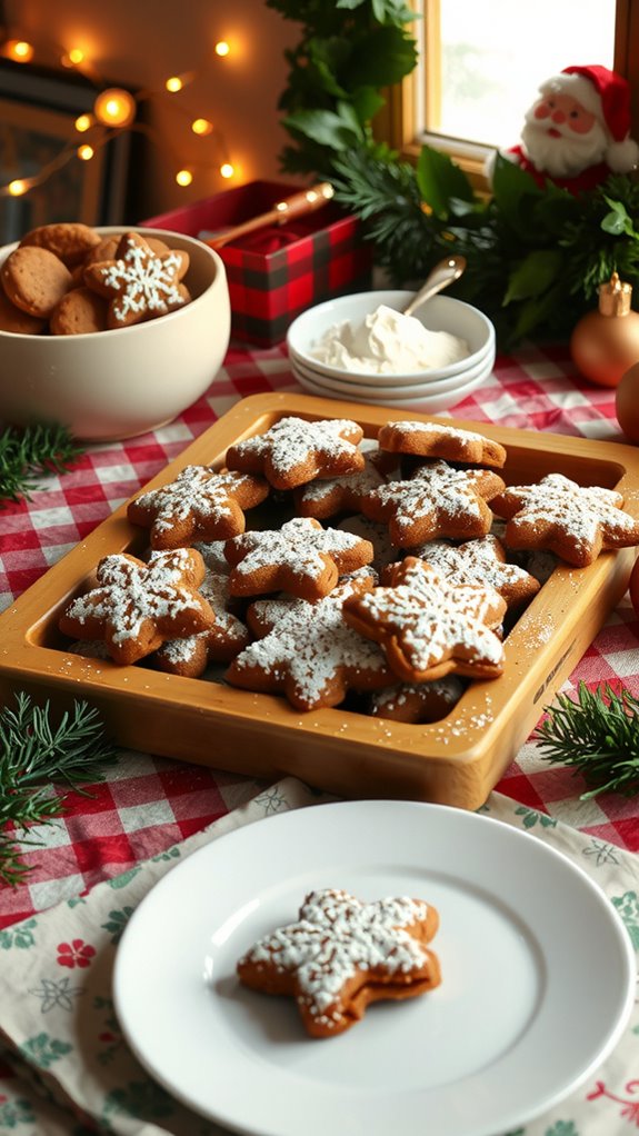 ginger molasses cookies recipe
