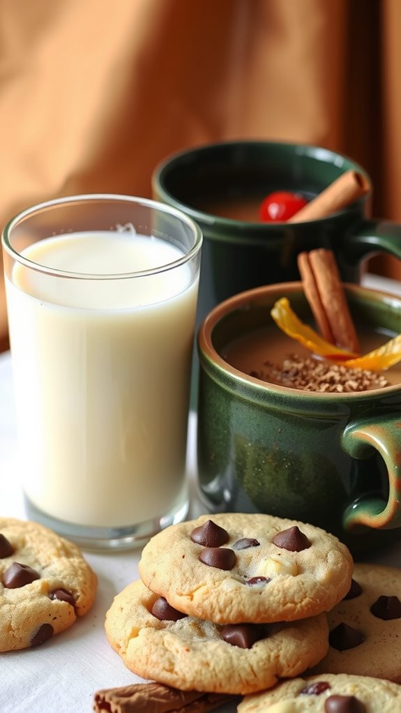 holiday cookie drink pairings