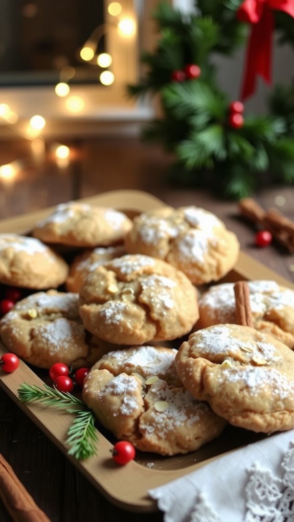 holiday cookies for sharing