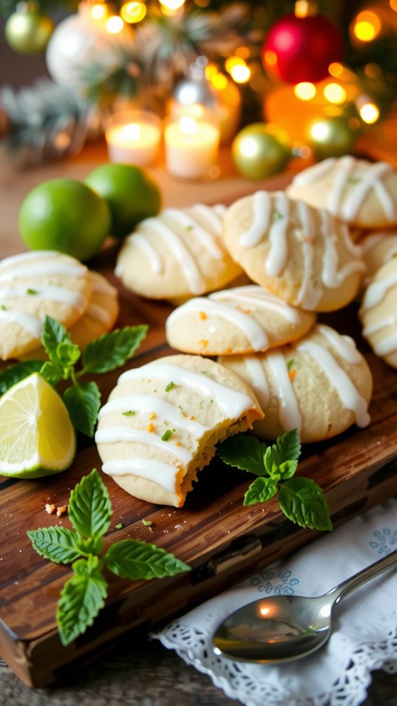 key lime flavored holiday treats