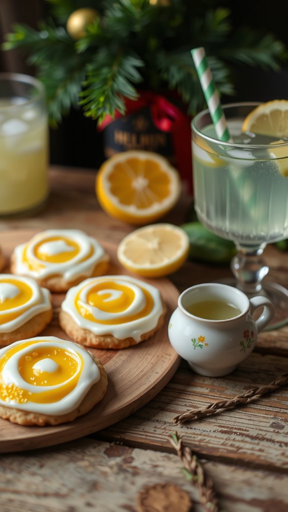 lemon cookie drink pairings