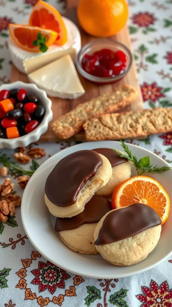 lemon shortbread holiday pairings