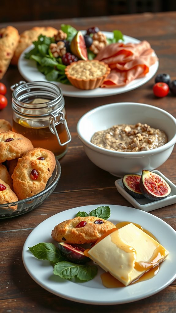 pair biscotti with cheese