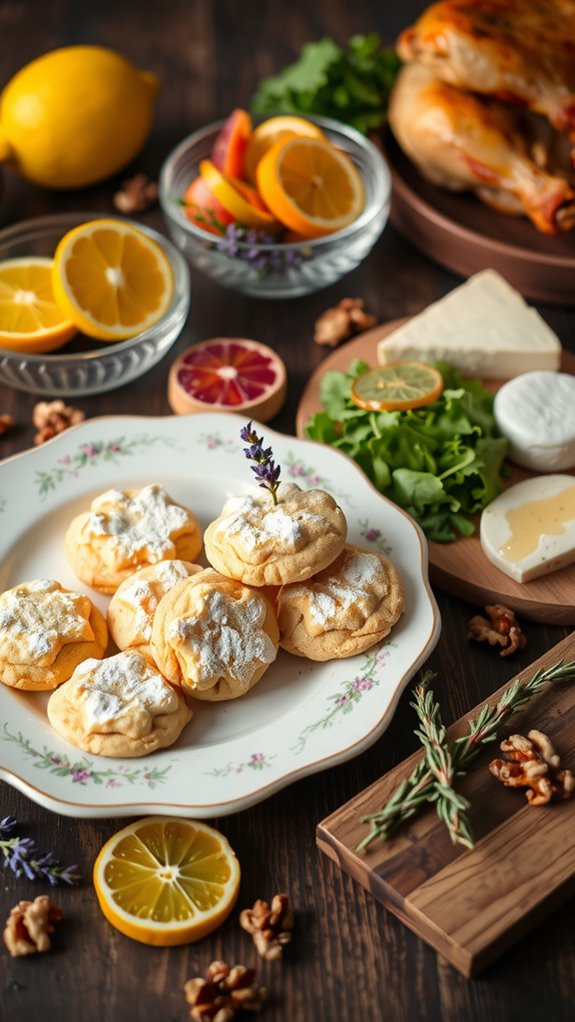 pair cookies with salads