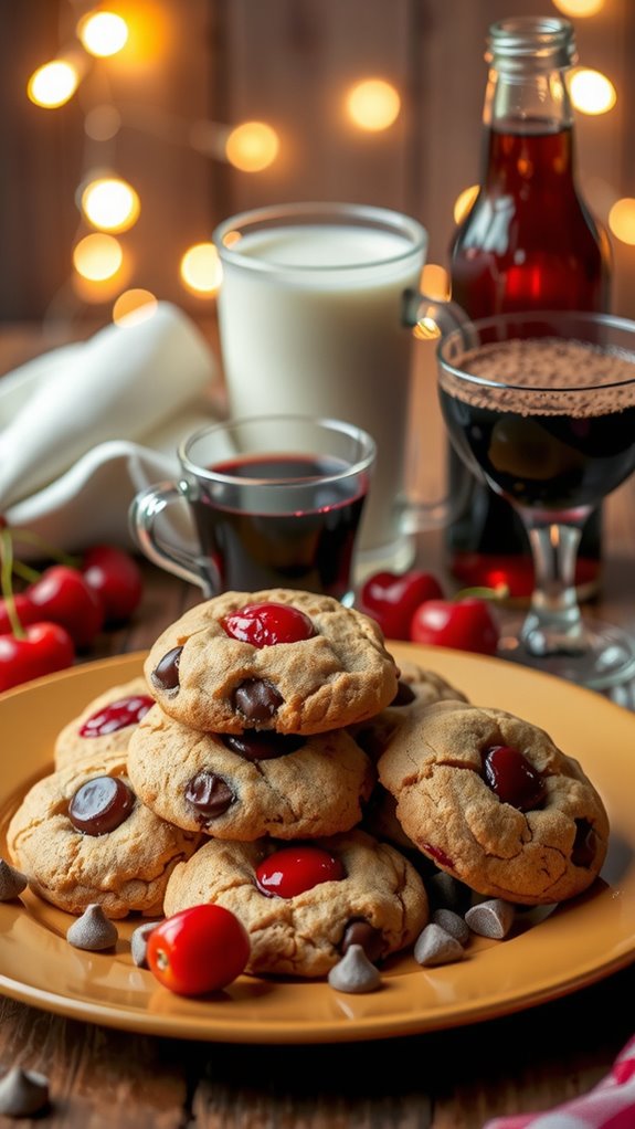 pair drinks with cookies