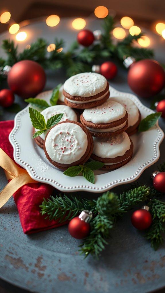 plate with festive elegance