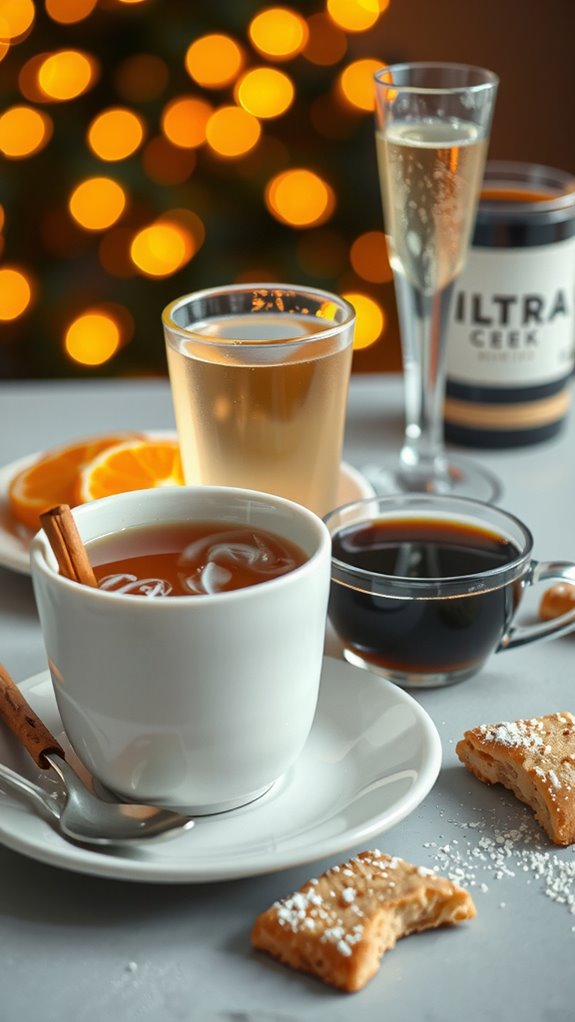 shortbread cookie drink pairings