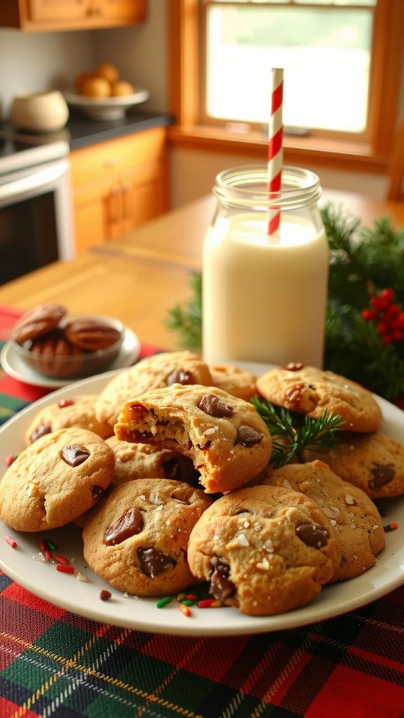 toffee pecan christmas cookies