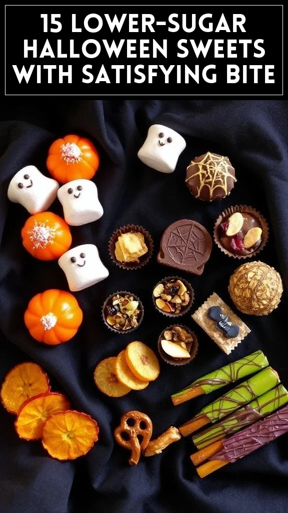 15 Lower-Sugar Halloween Sweets With Satisfying Bite