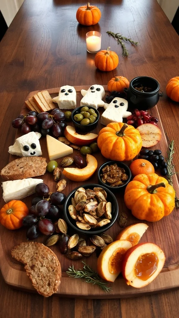halloween cheese board delight halloween cheese board delight