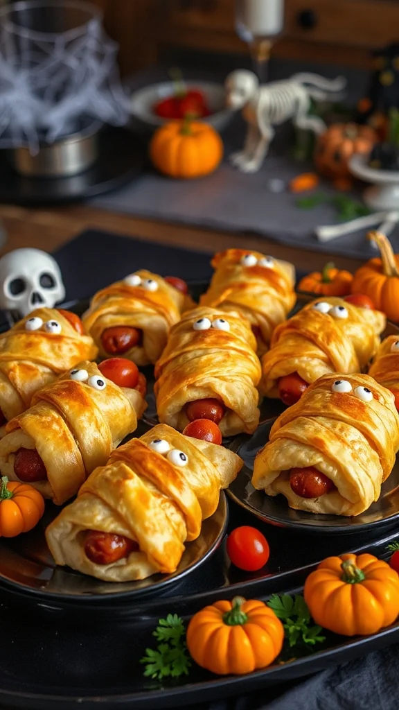 mummy hot dogs recipe