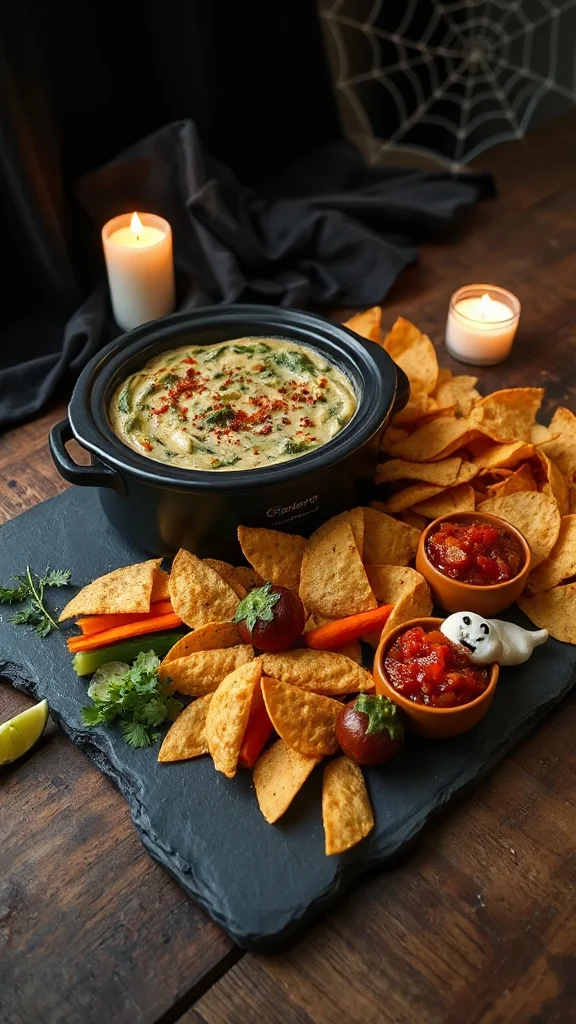 spooky halloween dip recipe