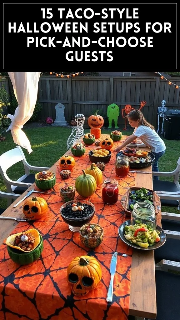 15 Taco-Style Halloween Setups For Pick-And-Choose Guests