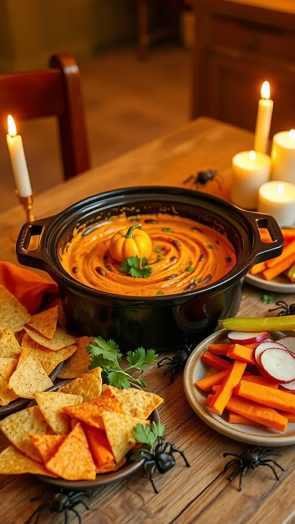 spooky yet nutritious dip