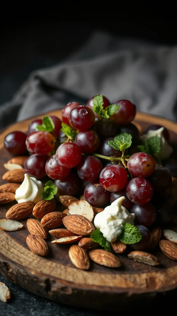 goblin themed grape snack