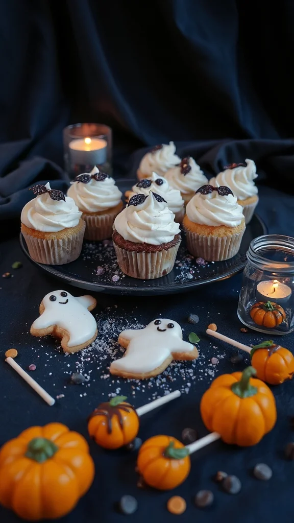 whimsical halloween bat sprinkles