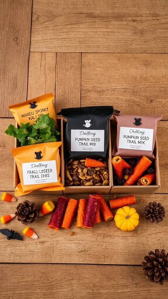 halloween healthy snack box