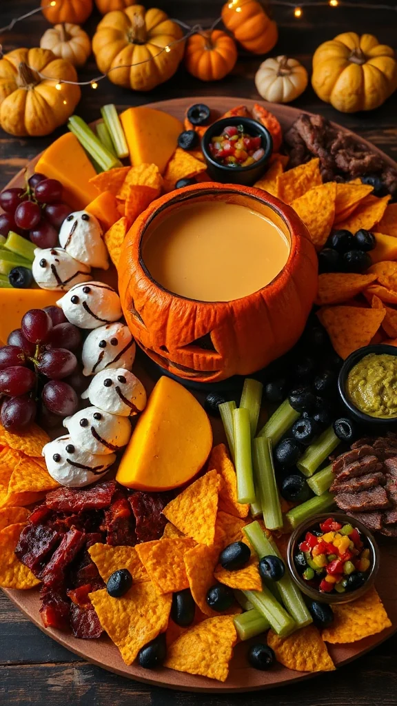 spooky interactive fondue station
