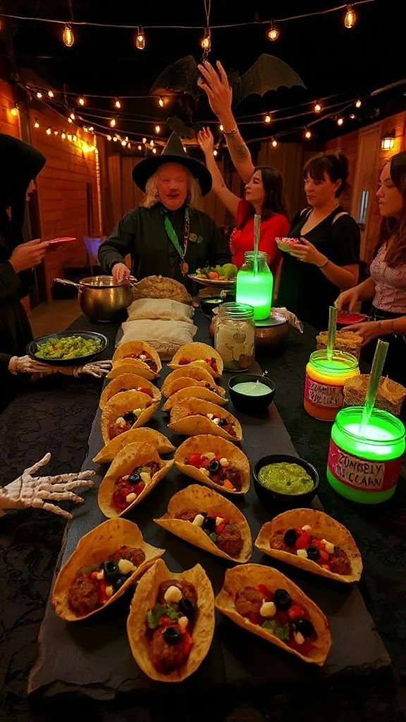zombie taco party fun