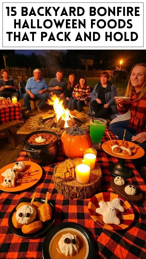 15 Backyard Bonfire Halloween Foods That Pack And Hold