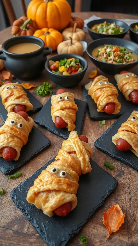 mummy hot dogs recipe