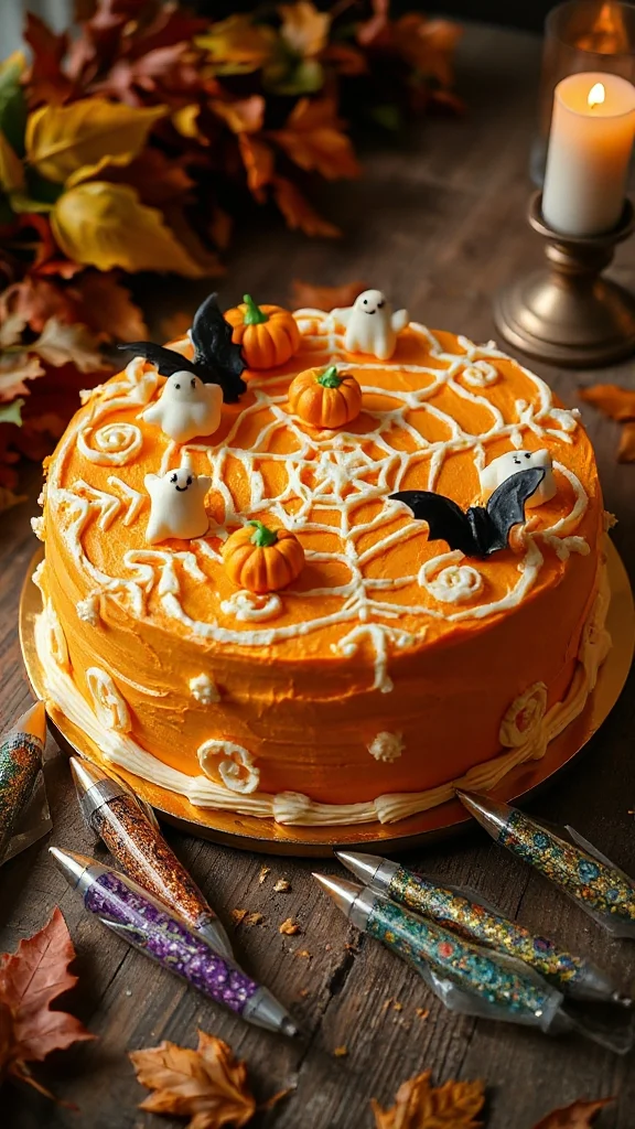 piped royal icing decoration