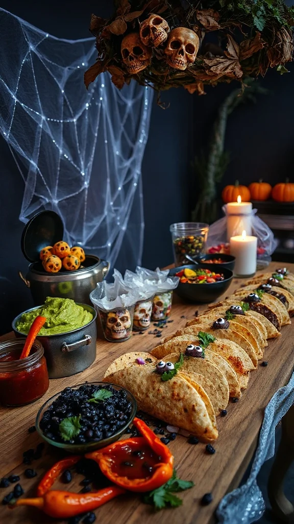 creepy crawly taco recipe