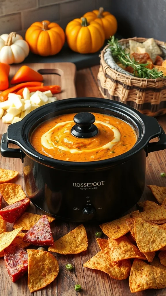 creamy fall pumpkin dip