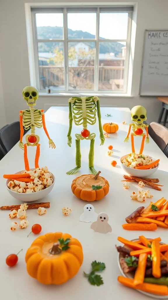 creative halloween veggie snack creative halloween veggie snack