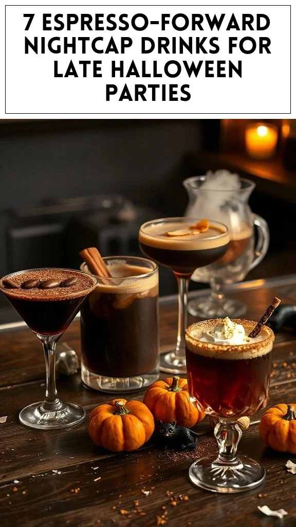 7 Espresso-Forward Nightcap Drinks For Late Halloween Parties