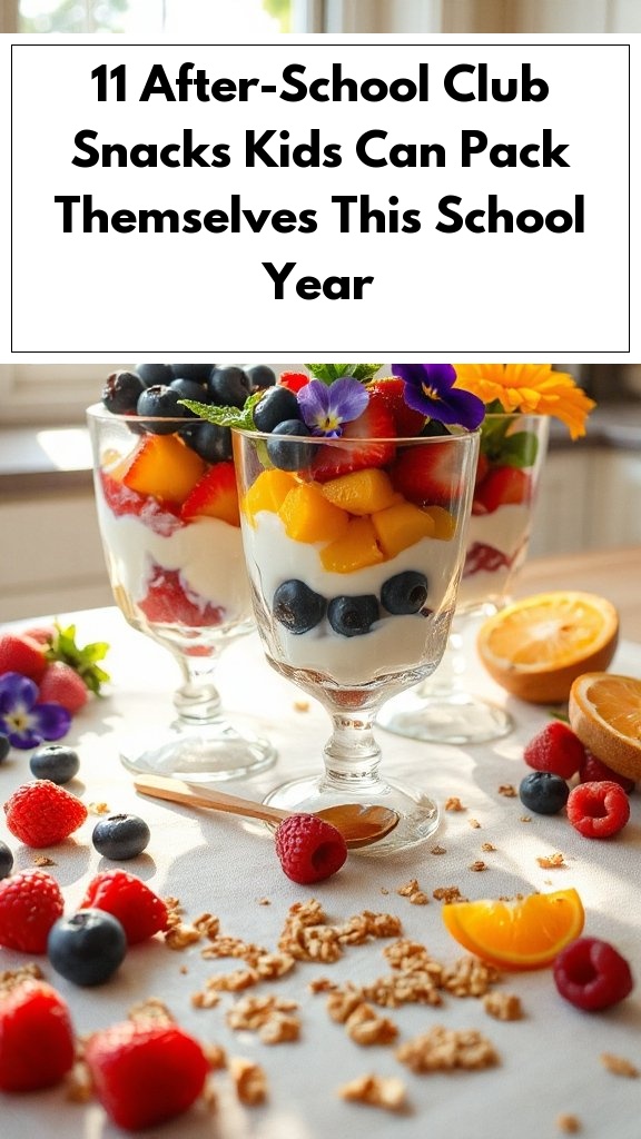 11 After-School Club Snacks Kids Can Pack Themselves This School Year