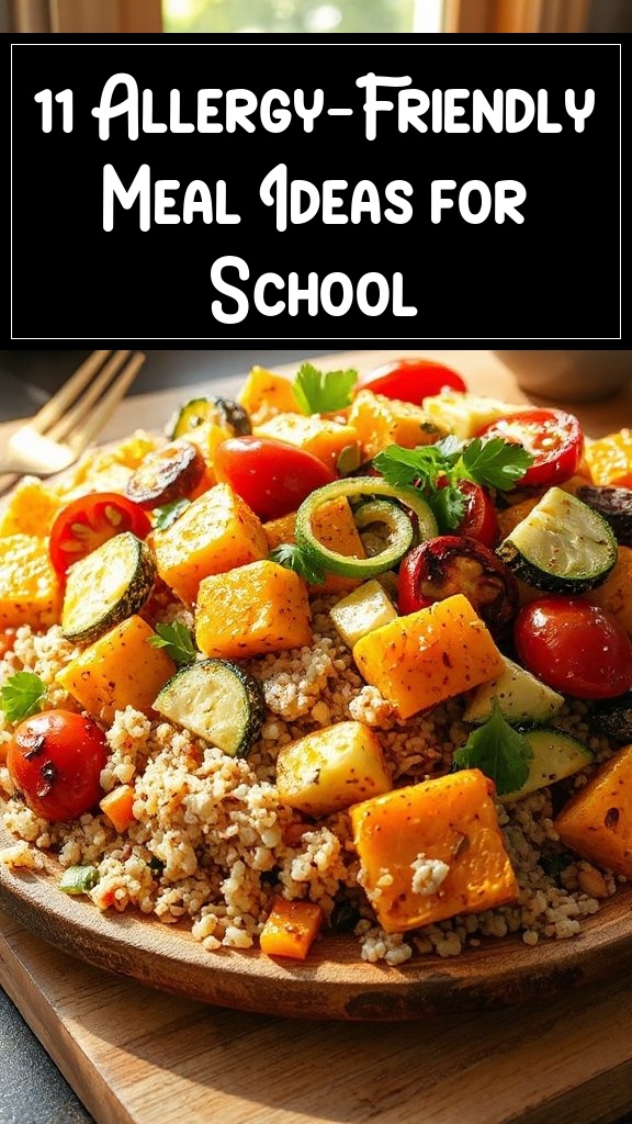 11 Allergy-Friendly Meal Ideas for School