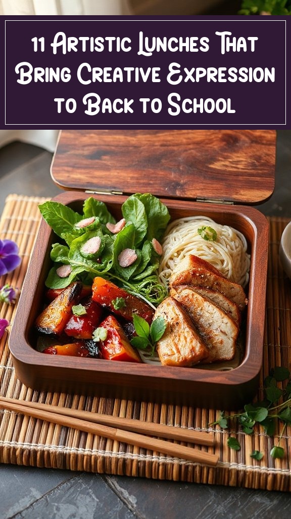 11 Artistic Lunches That Bring Creative Expression to Back to School