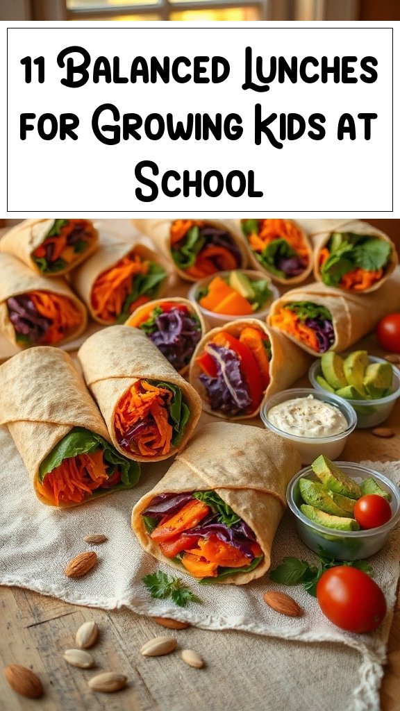 11 Balanced Lunches for Growing Kids at School