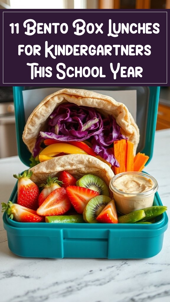 11 Bento Box Lunches for Kindergartners This School Year