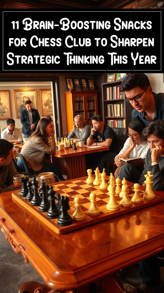 11 Brain-Boosting Snacks for Chess Club to Sharpen Strategic Thinking This Year