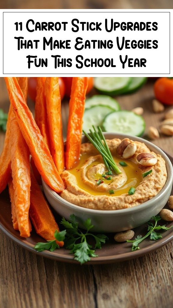 11 Carrot Stick Upgrades That Make Eating Veggies Fun This School Year