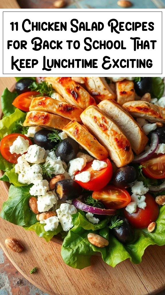 11 Chicken Salad Recipes for Back to School That Keep Lunchtime Exciting