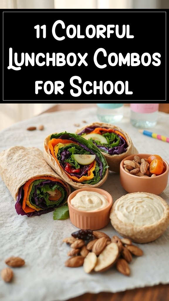 11 Colorful Lunchbox Combos for School