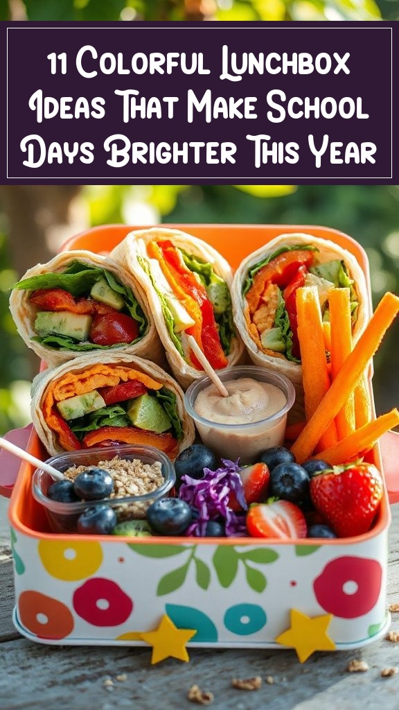 11 Colorful Lunchbox Ideas That Make School Days Brighter This Year